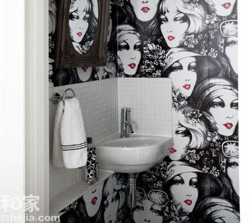 闷骚文艺范十足 个性卫浴空间设计