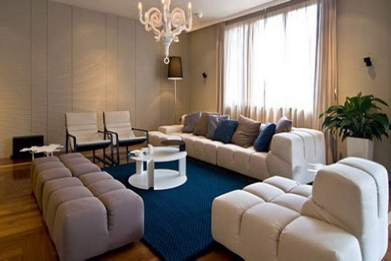 简约风公寓 9万打造140平幸福之家